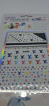 LV Designer All Colours Nail Stickers Decals - designercrafty